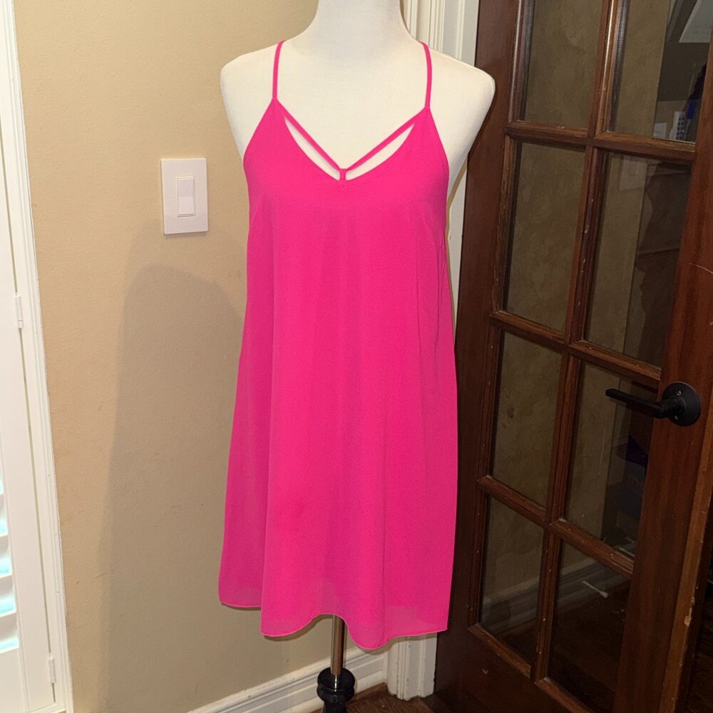 Doe & Rae Pink Mini Dress M